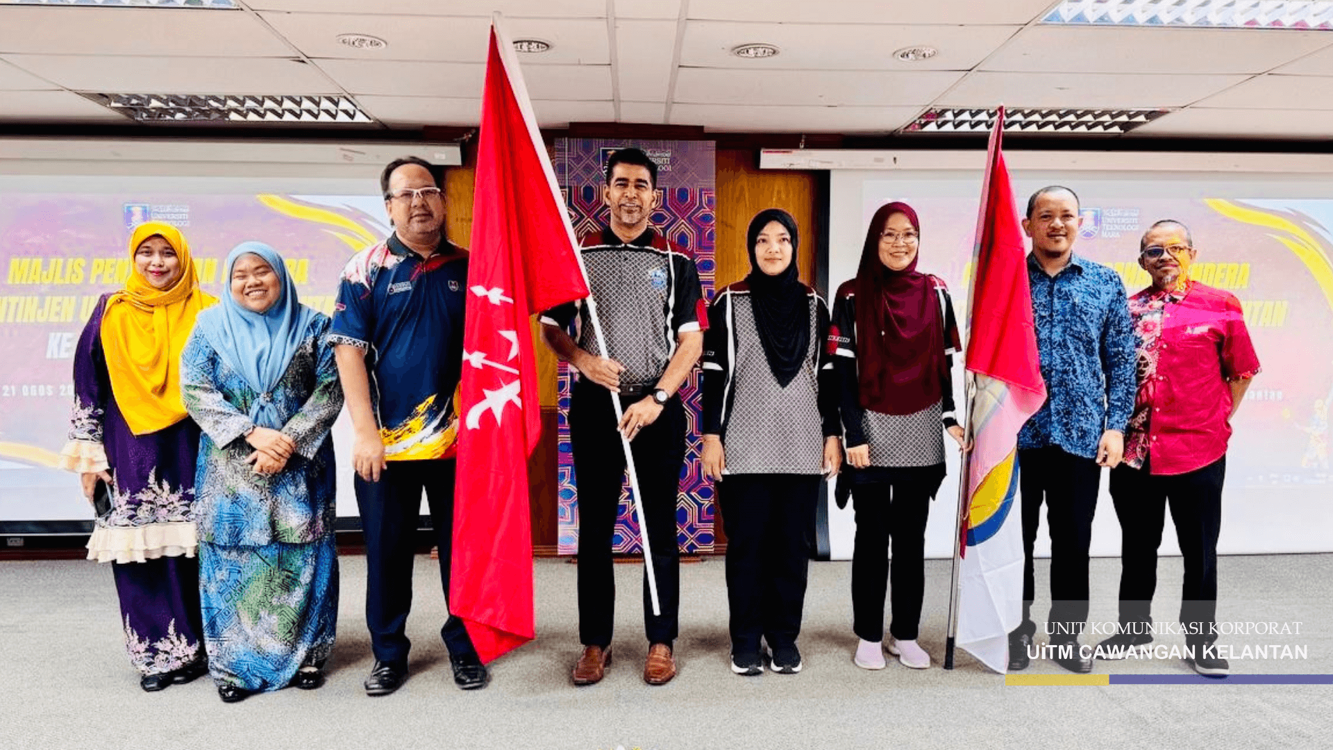 Majlis Penyerahan Bendera KARiSTA UiTM Cawangan Kelantan