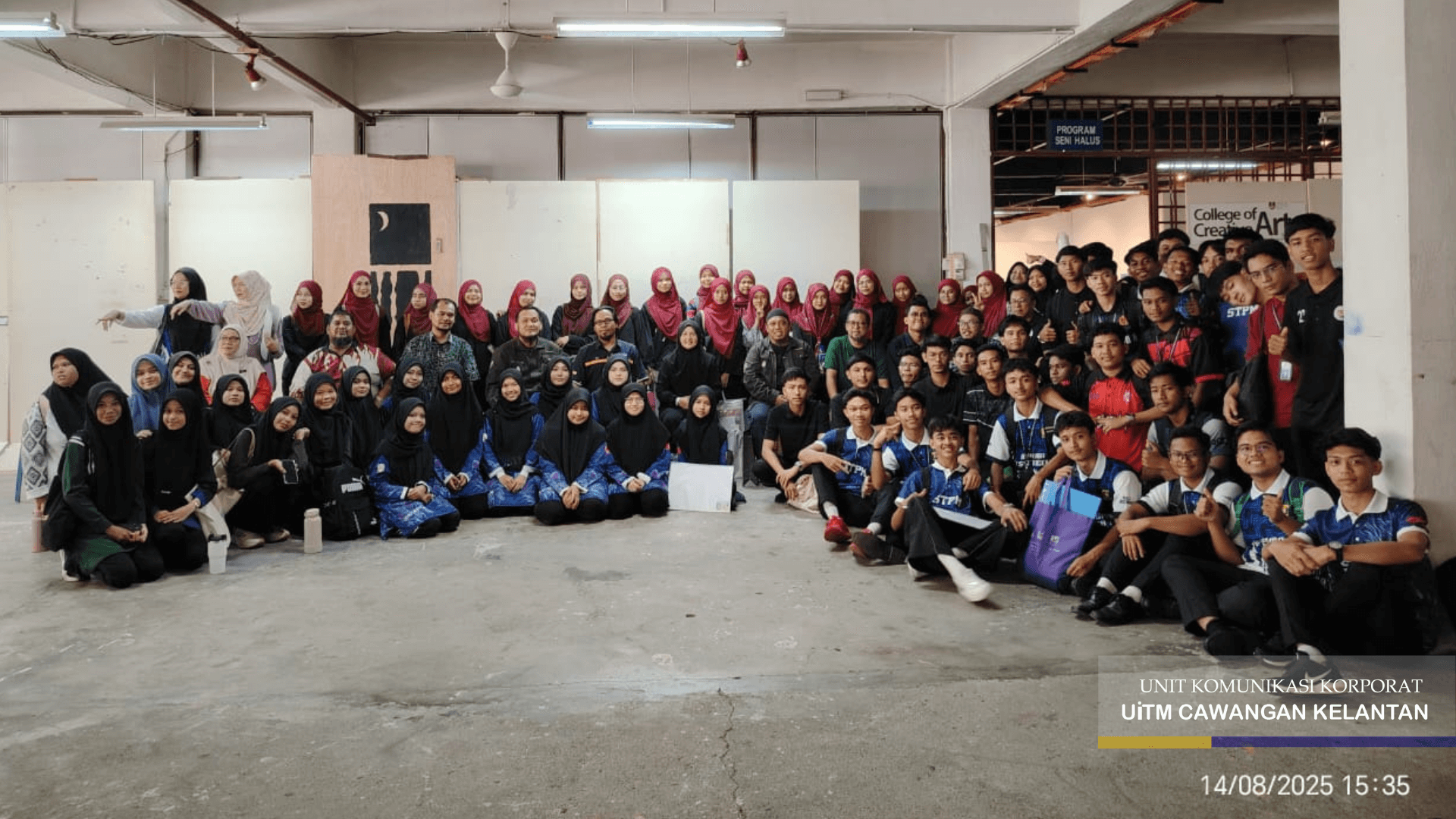 Bengkel 'Life Drawing' Semester 1 STPM 2025: Kolaborasi Pusat Tingkatan Enam Daerah Machang & UiTM Cawangan Kelantan