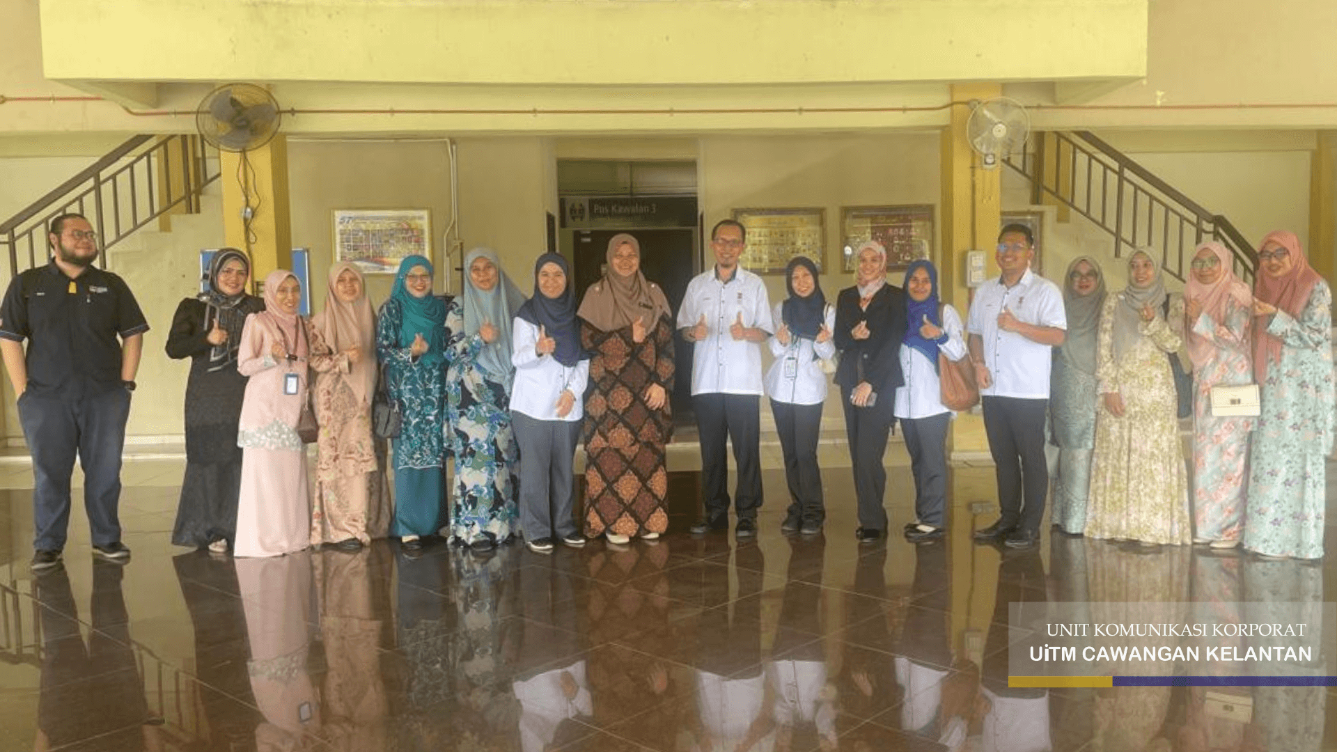 Lawatan Penanda Aras Fakulti Sains Data dan Komputeran (FSDK), Universiti Malaysia Kelantan (UMK) ke UiTM Cawangan Kelantan