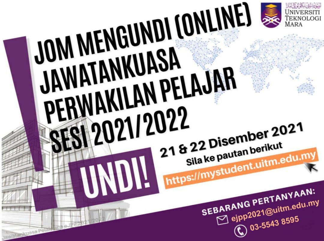 Pengundian Jawatankuasa Perwakilan Pelajar (JPP) Sesi 2021/2022